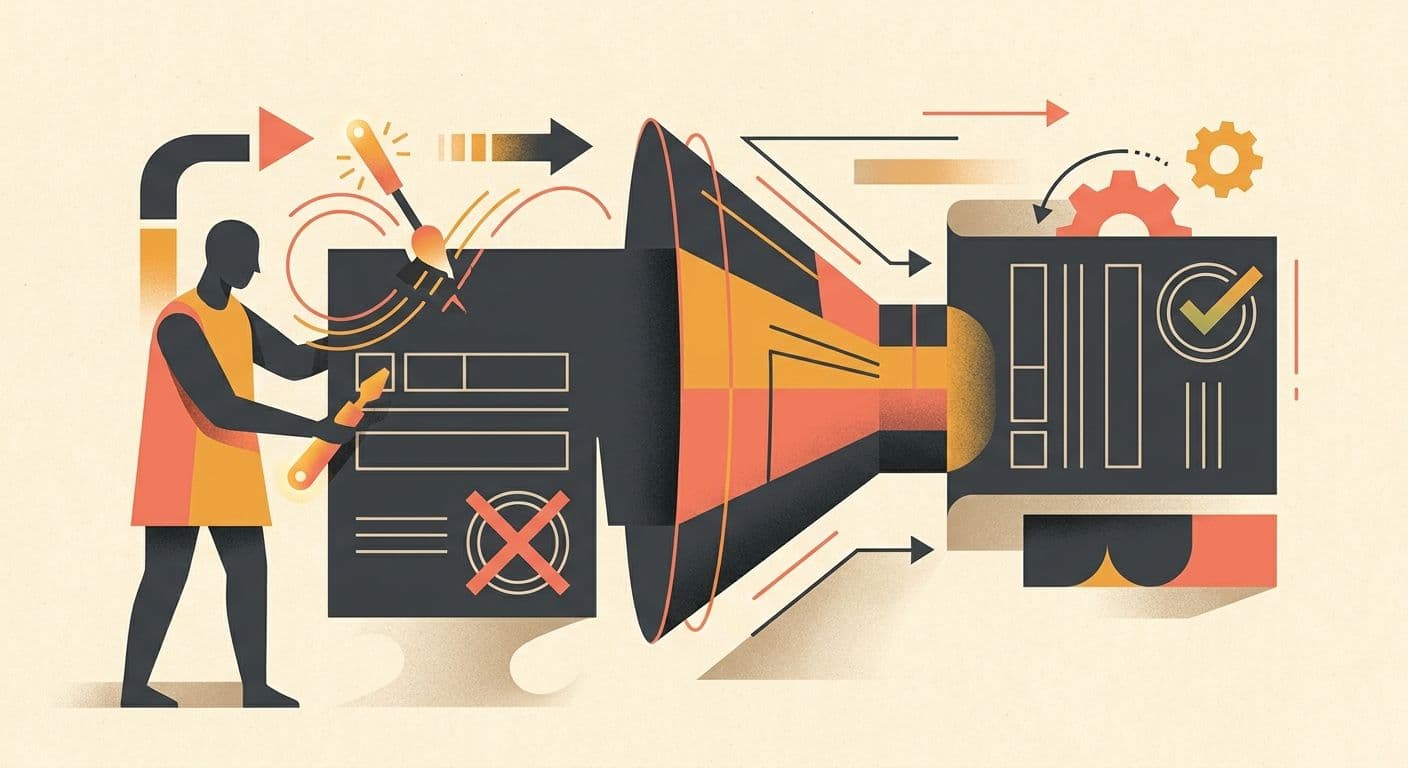 Illustration of a denied medical claim being corrected and approved