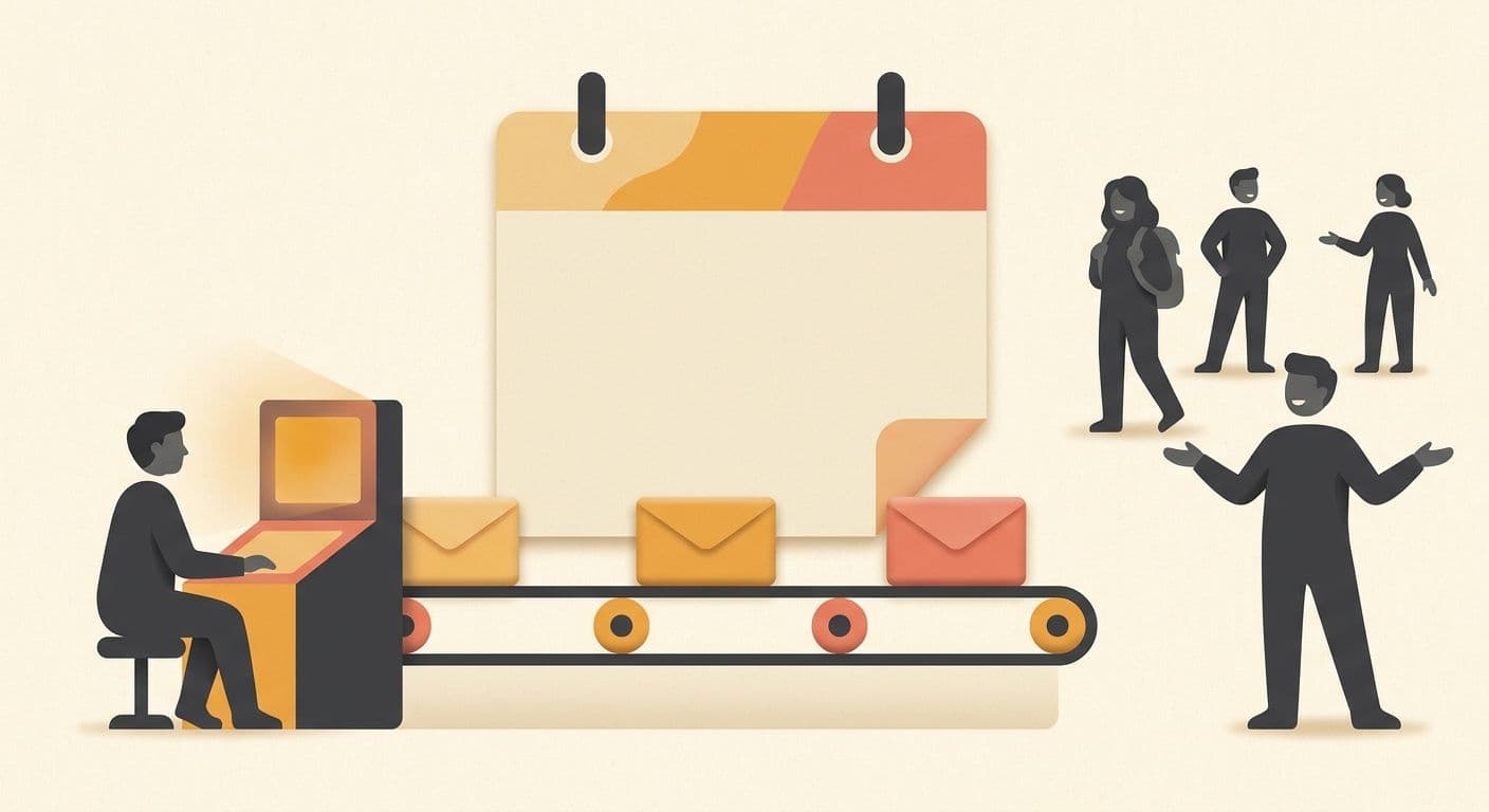 Illustration of a payroll cycle delivering payments to employees